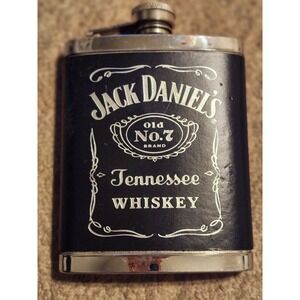 Jack Daniel's Tennessee Whiskey Leatherette Flask 6oz